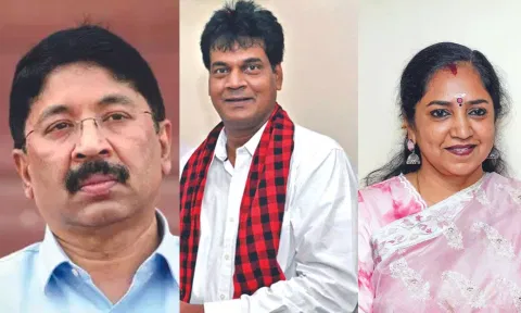 Dayanidhi Maran, Kalanidhi Veerasamy, Thamizhachi Thangapandian&nbsp;