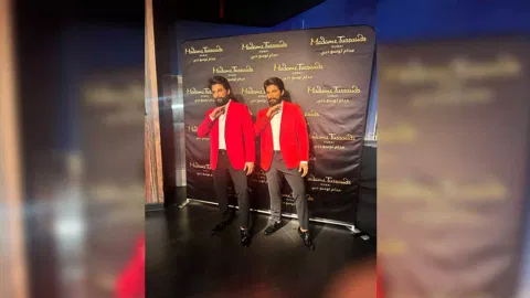 The actor's wax statue was unveiled at the Madame Tussauds Museum in Dubai (Photo/IANS)

