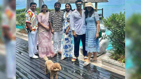 Ram Charan and his wife Upasana (Image: Instagram)