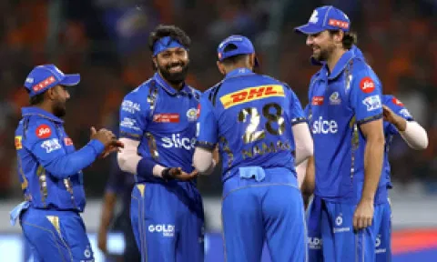 &nbsp;Mumbai Indians Team (IANS)