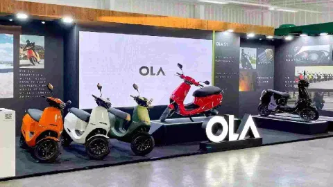 &nbsp;Ola Electric showroom
