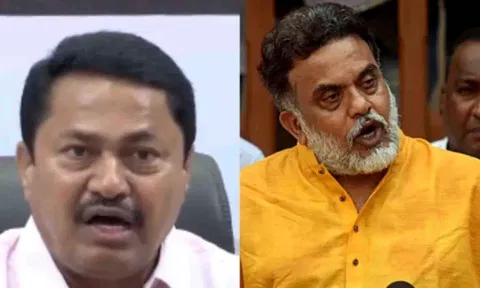 Congress Maharashtra president Nana Patole and Sanjay Nirupam (ANI)