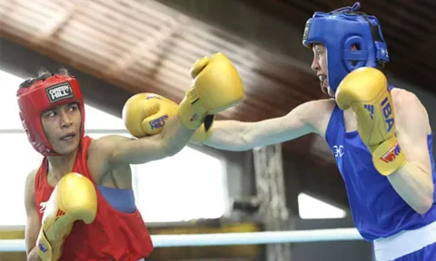 Pugilist Nikhat Zareen (BFI Media)