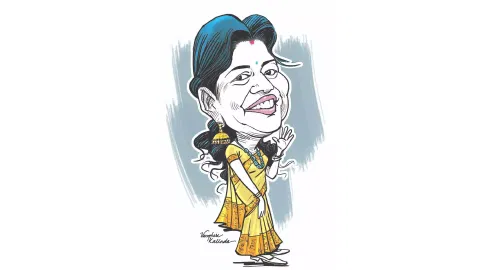 Sowmiya Anbumani (Illustration/Varghese Kallada)