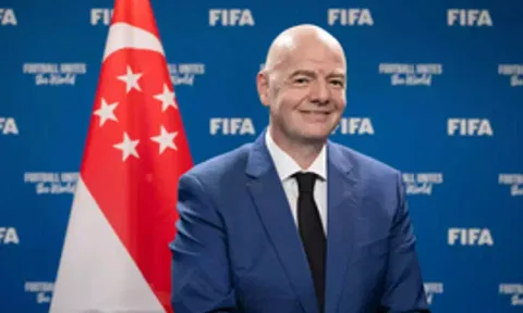 &nbsp;FIFA president Gianni Infantino (IANS)
