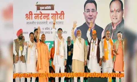 BJP rally in Uttar Pradesh's Pilibhit (X/ @JitinPrasada)