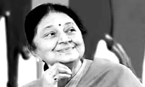 Former Minister R. Indira Kumari&nbsp;&nbsp;