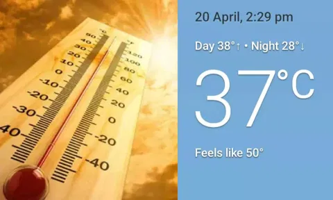 Temperature recorded in Anna Nagar&nbsp;&nbsp;
