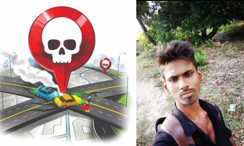 Accident victim Hemanth (Illustration: Saai)