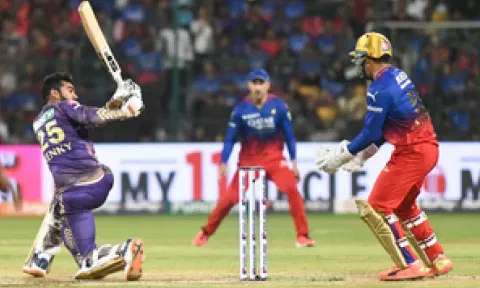 &nbsp;KKR vs RCB ( IANS)