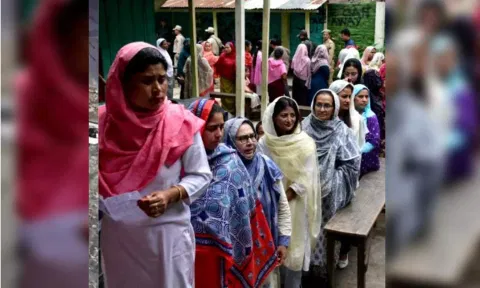People standing in queue (Reuters)