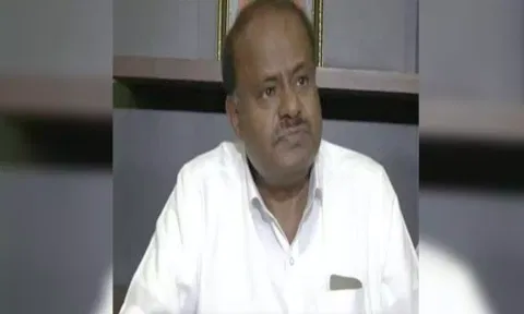 &nbsp;Chief minister HD Kumaraswamy (ANI)