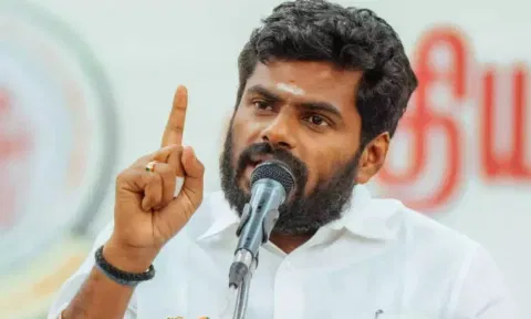 BJP president K Annamalai