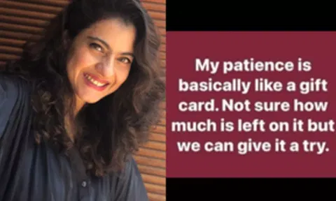 Kajol took to Instagram Stories and shared a quote(IANS)