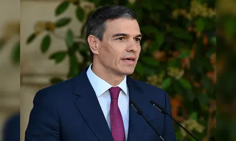 Spanish PM Pedro Sanchez(ANI)&nbsp;