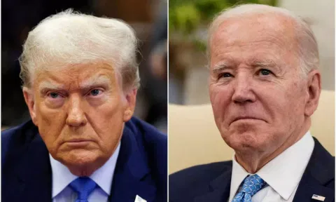 Joe Biden &amp; Donald Trump (Reuters)