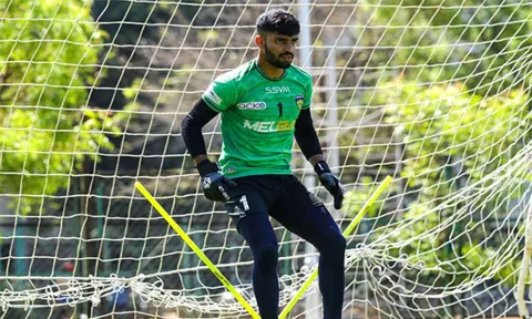 Chennaiyin FC goalkeeper Samik Mitra (ANI)