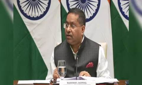 MEA official spokesperson Randhir Jaiswal (ANI)