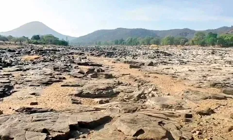 The sorry state of Hogenakkal as Cauvery water eluded Tamil Nadu