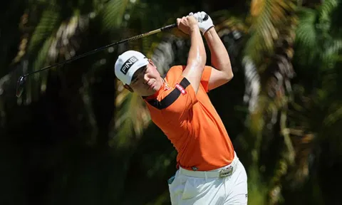 Japan's Taiga Semikawa in action during The CJ Cup (PGA)