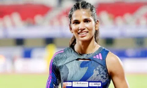 Indian athlete Jyothi Yarraji (Credit: Jyothi's instagram handle)&nbsp;
