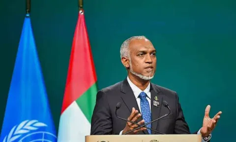 Mohamed Muizzu(PTI)