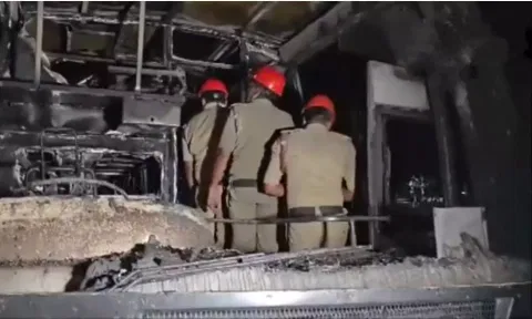 Visual from the spot (Image : ANI)