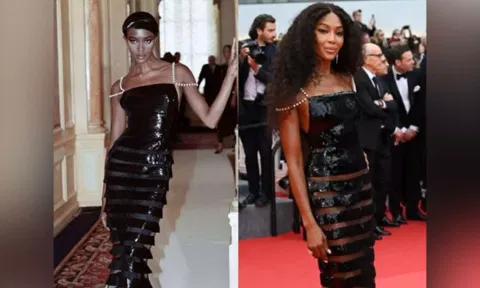 Naomi Campbell in 1996, 2024 (Image: X/@haremscouture)