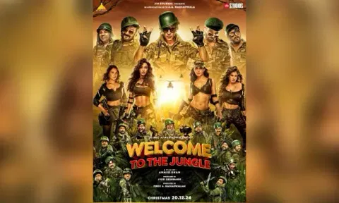 Welcome To The Jungle official poster