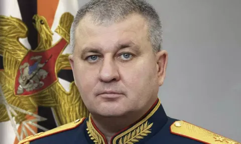 Deputy chief of the Russian military general staff&nbsp; Vadim Shamarin (AP)