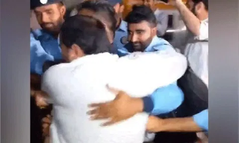 Islamabad police arrested PTI Islamabad Region President Aamir Masood Mughal as he tried to stop the demolition (Photo credits: X/@PTIOfficialISB)