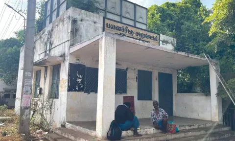 Closed ticket counter in Tiruvallur&nbsp;