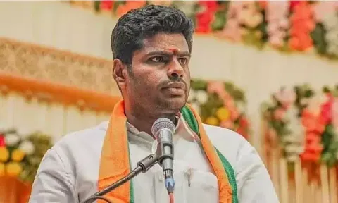 BJP state president K Annamalai&nbsp;