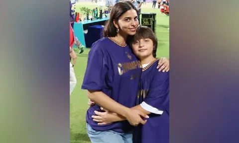 Suhana Khan, AbRam (Image Source: Ananya Panday's Instagram)