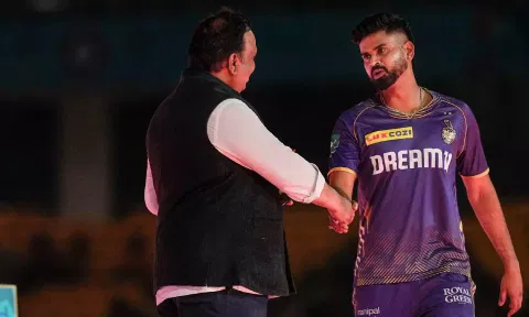 Kolkata Knight Riders skipper Shreyas Iyer (PTI)