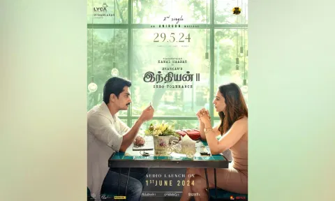 New Poster of Indian 2 feature Siddharth &amp; Rakul Preet Singh (X)