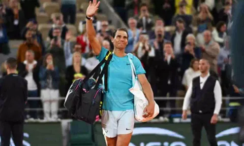 Rafael Nadal's emotional farewell at French Open 2023