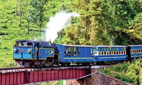 Nilgiri Mountain Railway (NMR) train&nbsp;
