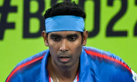 Veteran table tennis player A Sharath Kamal (PTI)