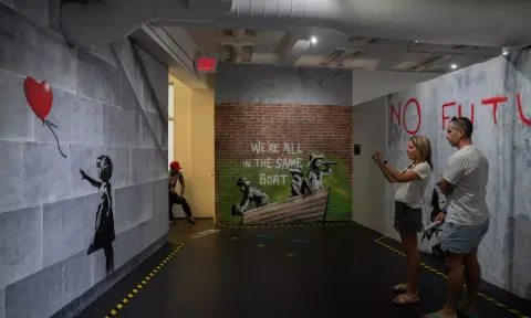 What’s a Banksy Museum Without Banksy?
