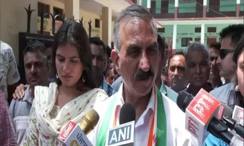 Himachal Pradesh Chief Minister Sukhvinder Singh Sukhu. (Photo/ANI)