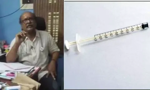 (L-R) Screengrab from the video, Representative Image&nbsp;