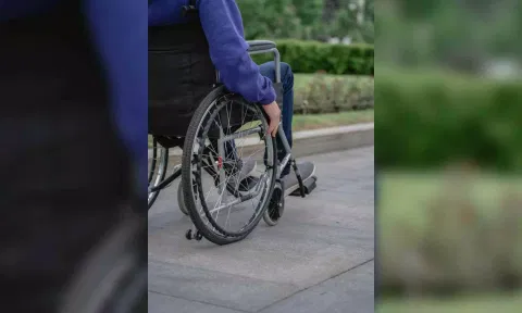 A person using a wheelchair. (Photo: Pexels)&nbsp;