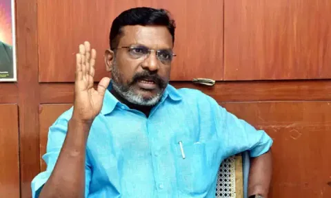 VCK president Thol Thirumavalavan
