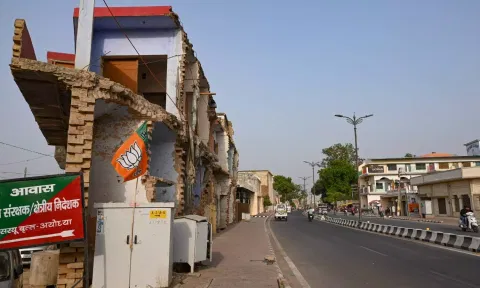 BJP lost the Faizabad Lok Sabha constituency where Ayodhya Ram temple is situated (PTI)