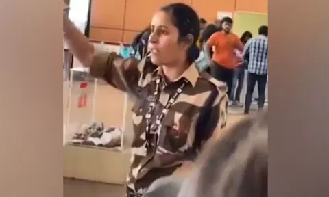 CISF suspends lady constable (ANI)