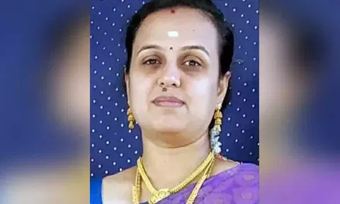 &nbsp;Kancheepuram DMK mayor, Mahalakshmi Yuvaraj (Photo: Daily Thanthi)