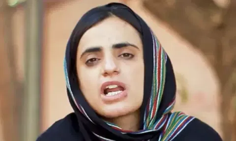 Baloch leader and social activist Mahrang Baloch (Photo/X@BalochYakjehtiC)
