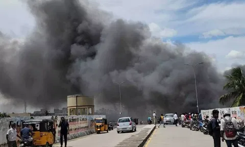 Visuals from the spot