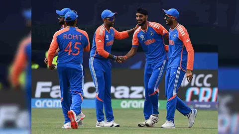 Team India (Photo/ANI)